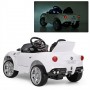 Детский электромобиль M 3175 EBLR-1: 2.4G. EVA-колеса, 50W, кожа - БЕЛЫЙ