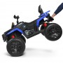 Детский квадроцикл MAVERICK M 3631 EBR-4: 8 км/ч, 60W, EVA-колеса, амортизаторы - ЧЕРНО-СИНИЙ