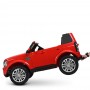 Детский электромобиль Land Rover M 4063 EBLR-3: 2,4G, 2x45W, 12V10A, EVA, кожа - КРАСНЫЙ