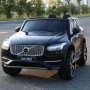 Детский электромобиль VOLVO XC 90 VIP: 8 км/ч, кожа, покраска, EVA, 2.4G - BLACK PAINT