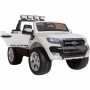 Детский электромобиль Ford Ranger M 3573 EBLR-1: 140W, 12V 14А, EVA, 2.4G, кожа - БЕЛЫЙ