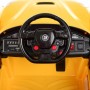 Детский электромобиль FERRARI M 3176 EBLR-6: 2.4G. EVA-колеса, 50W - ЖЕЛТЫЙ