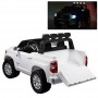 Детский электромобиль TOYOTA Tundra JJ2266A EBLR-1: 2.4G, 70W, 7 км/ч, EVA-колеса, кожа - БЕЛЫЙ