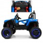 Детский электромобиль M 3804 EBLR-4: 4x4, 12V14A, 7 км/ч, EVA, кожа - СИНИЙ