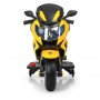 Детский мотоцикл BMW M 3681 ALS-6: 36W, надувные колеса, кожа - ЖЕЛТЫЙ (ПОКРАСКА)