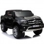 Детский электромобиль M 3996 EBLR-2 (Mercedes): 140W, 8 км/ч, EVA, кожа - ЧЕРНЫЙ
