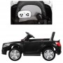 Детский электромобиль M 2772 EBLR-2: 2.4G, EVA, 7 км/ч, кожа - ЧЕРНЫЙ