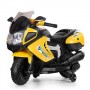 Детский мотоцикл BMW M 3625 EL-6: EVA, 3-7 км/ч, 50W - ЖЕЛТЫЙ
