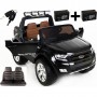 Детский электромобиль Ford Ranger M 3573 EBLR-2: 140W, 12V 14А, EVA, 2.4G, кожа - ЧЕРНЫЙ