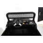 Детский электромобиль M 4133 EBLRS-4 (MERCEDES UNIMOG): 8 км/ч, 4x4, 140W, 2.4G, EVA, кожа - СИНИЙ ЛАК