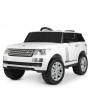 Детский электромобиль Land Rover M 4199 EBLR-1: 2,4G, 2x25W, 12V7AH, EVA, кожа - БЕЛЫЙ