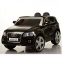 Детский электромобиль M 3290 EBLR-2 (Audi Q5): 2,4G, EVA, 7 км/ч, 70W, кожа - ЧЕРНЫЙ