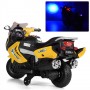 Детский мотоцикл BMW M 3625 EL-6: EVA, 3-7 км/ч, 50W - ЖЕЛТЫЙ