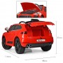 Детский электромобиль Porsche M 4009 EBLR-3: 7 км/ч, кожа, EVA, 2.4G - КРАСНЫЙ