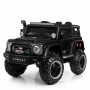 Детский электромобиль Land Rover M 4150 EBLRS-2: 2,4G, 4x18W, 12V10A, EVA, свет капот, багажник кожа - ЧЕРНЫЙ ЛАК