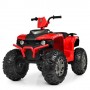 Детский квадроцикл M 4246 EL-3: 5 км/ч, 70W, 1 аккум. 12V10, EVA - КРАСНЫЙ