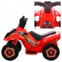 Детский толокар-мотоцикл М 3560 E-3: 6V, 18W, EVA - КРАСНЫЙ