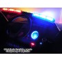 Детский электромобиль POLICE M 3259 EBLR-2: 2.4G, 90W, EVA, кожа - ЧЕРНЫЙ