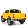 Детский электромобиль M 3996 EBLRS-6 (Mercedes): 140W, 8 км/ч, EVA, кожа - ЖЕЛТЫЙ (ПОКРАСКА)