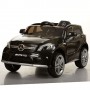 Детский электромобиль Mercedes M 3299 EBLR-2: 2.4G, 90W, EVA, кожа - ЧЕРНЫЙ