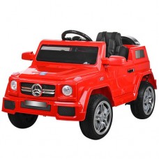 Детский электромобиль Mercedes M 2788 EBLR-3: 60W, 7 км/ч, 2.4G, EVA, кожа - КРАСНЫЙ