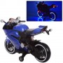 Детский мотоцикл М 3467 EL-4: 12V, 70W, EVA, 3-6 км/ч -СИНИЙ