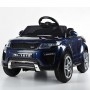 Детский электромобиль Land Rover Style M 3213 EBLRS-4: 2.4G. EVA-колеса, Кожа - СИНИЙ ПОКРАСКА