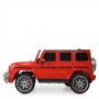 Детский электромобиль Mercedes G63 AMG: M 4259 EBLR-3: 2х местный, 8км/ч, 180W, 4x4, USB/SD - КРАСНЫЙ