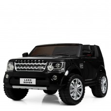 Детский электромобиль Land Rover M 4063 EBLR-2: 2,4G, 2x45W, 12V10A, EVA, кожа - ЧЕРНЫЙ