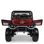 Детский электромобиль M 4133 EBLRS-3 (MERCEDES UNIMOG): 8 км/ч, 4x4, 140W, 2.4G, EVA, кожа - КРАСНЫЙ
