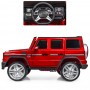 Детский электромобиль M 3567 EBLRS-3 4WD (Mercedes G65 VIP): 4x4, 180W, 8 км/ч, EVA, кожа - КРАСНЫЙ (ПОКРАСКА)