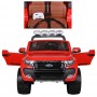 Детский электромобиль Ford Ranger M 3573 EBLR-3: 140W, 12V 14А, EVA, 2.4G, кожа - КРАСНЫЙ