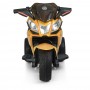 Детский мотоцикл M 3912 EL-13: 50W, USB/MP3, кожаное сиденье - ЗОЛОТОЙ