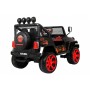 Детский электромобиль Jeep M 3237 EBLR-2-3: 12V 14A, 4x4, 8 км/ч, EVA, Кожа, 2.4G - FIRE