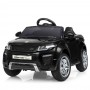 Детский электромобиль Land Rover Style M 3213 EBLR-2: 2.4G. EVA-колеса, Кожа - ЧЕРНЫЙ