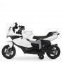 Детский мотоцикл M 4160-1: 25W, 6V4Ah, 3 км/ч - БЕЛЫЙ
