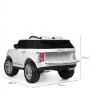 Детский электромобиль Land Rover M 4199 EBLR-1: 2,4G, 2x25W, 12V7AH, EVA, кожа - БЕЛЫЙ