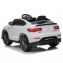 Детский электромобиль Mercedes GLC63S COUPE (QS568): 7 км/ч, 70W, EVA, кожа -  БЕЛЫЙ