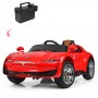 Детский электромобиль Tesla M 3964 EBLR-3: 7 км/ч, 70W, EVA, кожа - КРАСНЫЙ