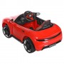 Детский электромобиль Porsche M 3453 EBLR-3: 7 км/ч, кожа, EVA, 2.4G - RED