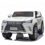 Детский электромобиль Lexus M 3906(MP4) EBLR-1: 140W, EVA, 2.4G, 7 км/ч - БЕЛЫЙ