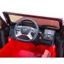 Детский электромобиль M 3567 EBLR-3 (Mercedes G65 VIP): 90W, 8 км/ч, EVA, кожа - КРАСНЫЙ