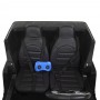 Детский электромобиль Mercedes G63 AMG: M 4259 EBLR-2: 2х местный, 8км/ч, 180W, 4x4, USB/SD - ЧЕРНЫЙ