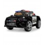 Детский электромобиль POLICE BBH007: 2.4G, 70W, EVA, мигалки+РУПОР, кожа - ЧЕРНО-БЕЛЫЙ