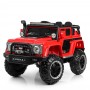 Детский электромобиль M 4150 EBLR-3: 2,4G, 4x18W, 12V10A, EVA, свет капот, багажник кожа - КРАСНЫЙ