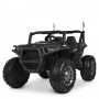 Детский электромобиль джип Buggy M 4248 EBLR-2: MP3, EVA, 5 км/ч, кожа - ЧЕРНЫЙ