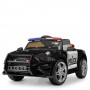 Детский электромобиль Ford Police M 3632 EBLR-2-1: 5 км/ч, 2.4G, EVA, кожа - ЧЕРНЫЙ