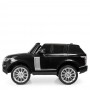 Детский электромобиль джип Land Rover M 4175 EBLR-2: 4x35W, 2.4G, EVA, 7 км/ч, кожа, - ЧЕРНЫЙ