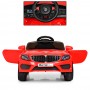 Детский электромобиль M 3987 EBLR-3: 3км/ч, 40W, 2.4G, EVA, кожа - КРАСНЫЙ