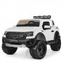 Детский электромобиль джип Ford M 4174 EBLR-1: 4x12V, 2.4G, EVA, 5 км/ч, кожа- БЕЛЫЙ